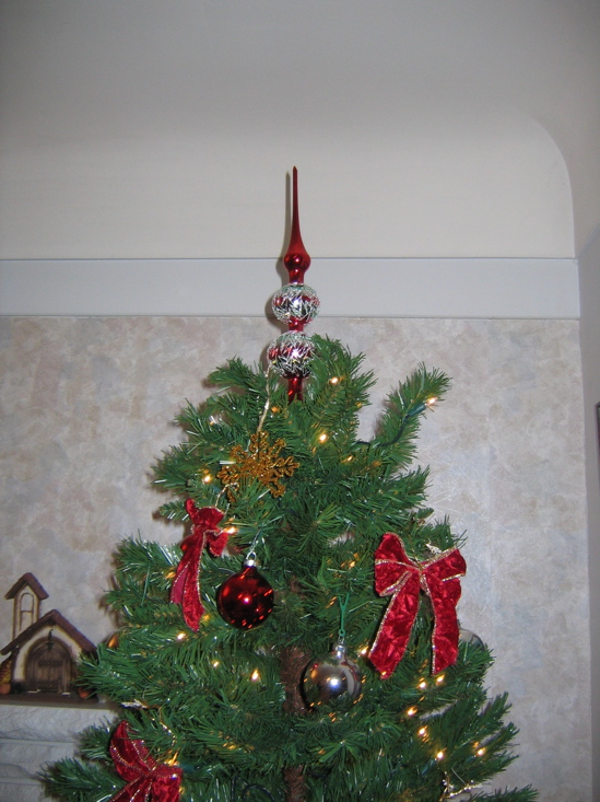 Centellas Christmas Tree and Abuelito's Ornament.