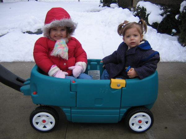 We went for a Wagon ride