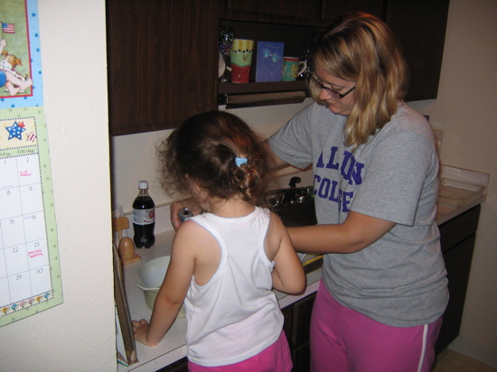 She loves baking. Those browies were sure good. 