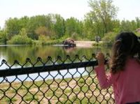 I took her to Saginaw... and my parents took her to a Safari in Canada.