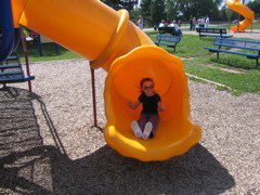 What kid doesn't like slides?