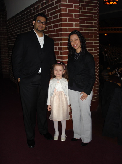 With Syed and Tamara.