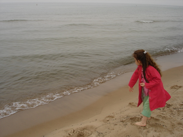 What is it about throwing rocks in the water?