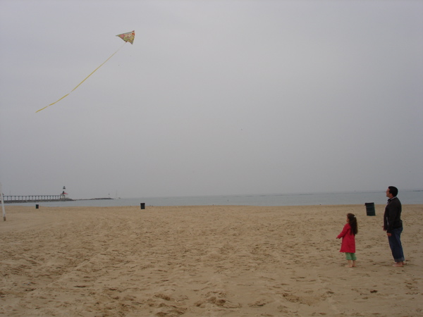 Luckily we had plenty of wind.