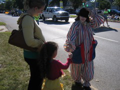 Parade's = Cheap Candy and Scary Clowns