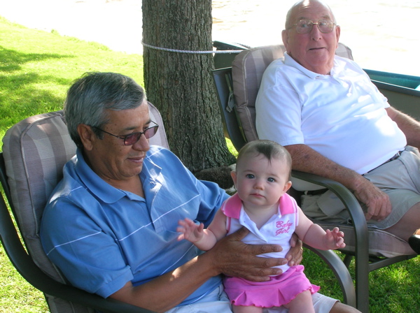 Some proud grandpas. 