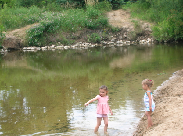 This is at the little Gladwin City Park. 