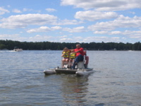 Paddleboat tours. 