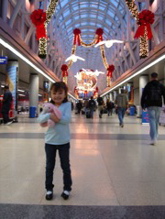 Ohare all decked out for the holidays. 