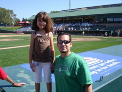 Picture on the dugout after the game. 