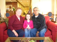 Grandma and Grandpa arrived from Bolivia!