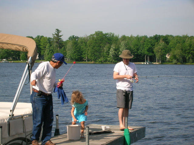 Andres fishing