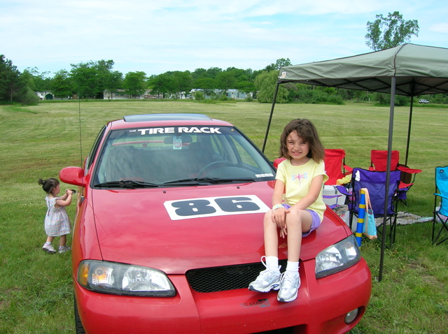 Novali on Papis car