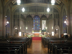 Their main sancuary on the ground floor. 