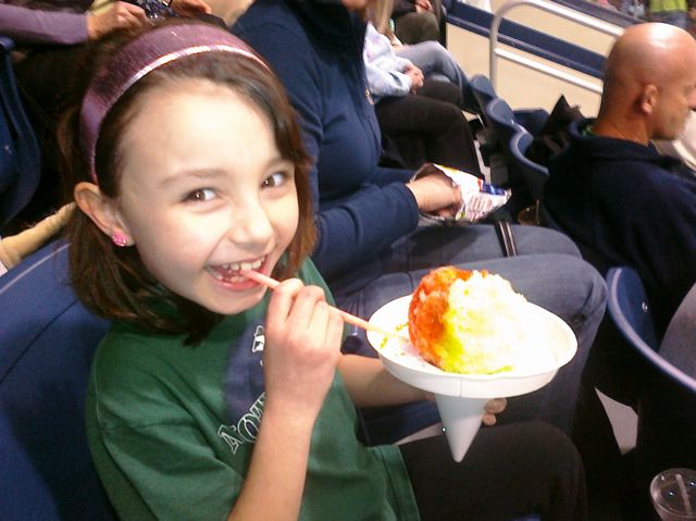 Nothing better than a huge snowcone!