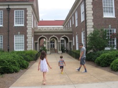 Fun afternoon campus tour of Ole Miss. 