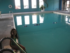Finally some swimming time in St. Louis!
