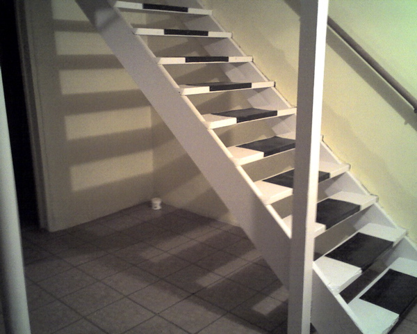 Stairs to basement