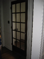 Front entry way door. 