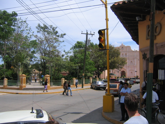 On Friday we went to Comayagua. It was the biggest town near the mission. 