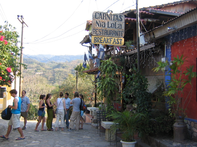 Then we went into Copan, to get some lunch... a place called Carnitas, just my style!