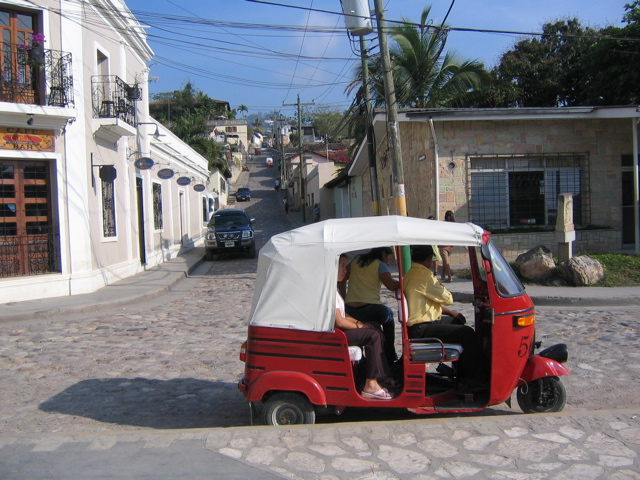 The town of Copan was very interesting and touristy. These carts were sweet. 