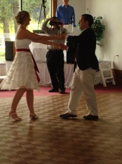 First dance...