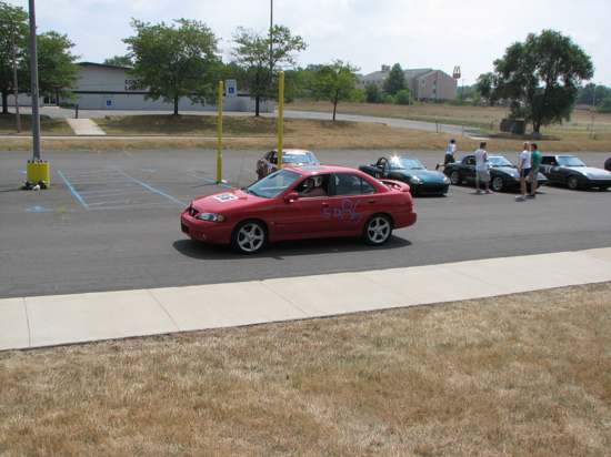 My friend Jen drove the Spec in STX.