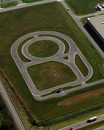 Tire Rack Testing grounds in South Bend, IN