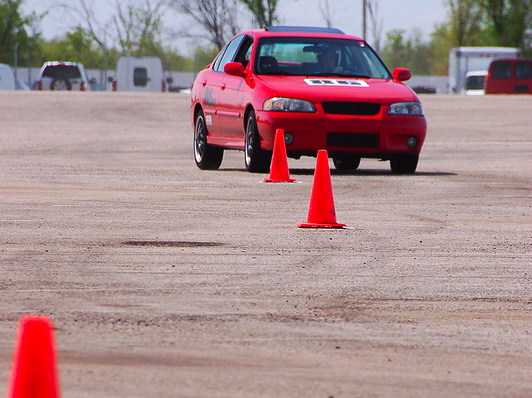  it was a long fast course. This is the end of the long slalom.