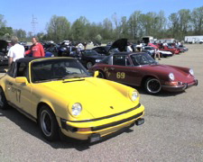 The West Michigan Porsche Club had a few members there. In overall PAX  ranking I beat them both...