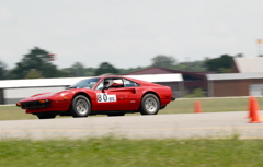 The Ferrari was fun to watch race the course... I beat him by over 6 seconds.
