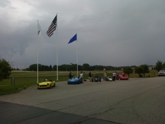 Some pretty cool cars came out, including an Ultima Kit Car (red one). 